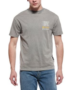 Palm Angels Graphic T-Shirt - Grey