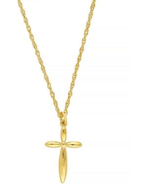 HAWLEY ST 14K Religious Necklace - Metallic