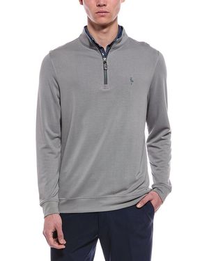 Tailorbyrd Soft Stonewashed 1/4-Zip - Gray