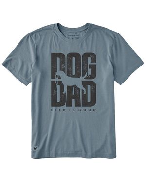 Life Is Good. Crusher T-Shirt - Blue