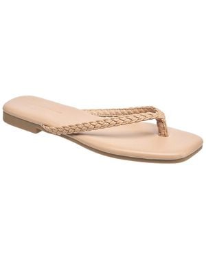 French Connection Ladies Louvre Sandal - Natural