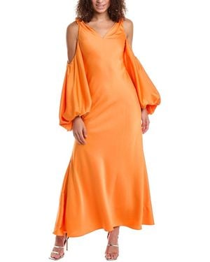 Halston Binnie Gown - Orange