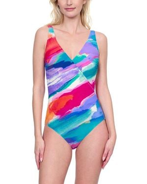Gottex Surplice One-Piece - Blue