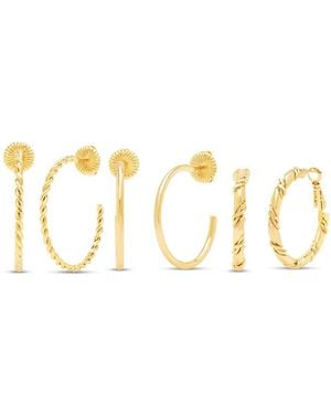 Jaclyn Smith Plated Earrings - Metallic