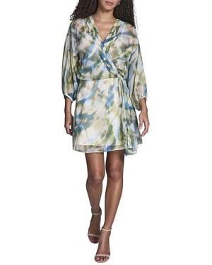 BCBGMAXAZRIA Shift Dress - Blue