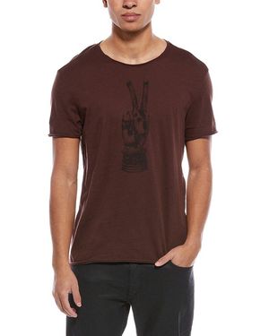 John Varvatos Raw Edge T-Shirt - Brown