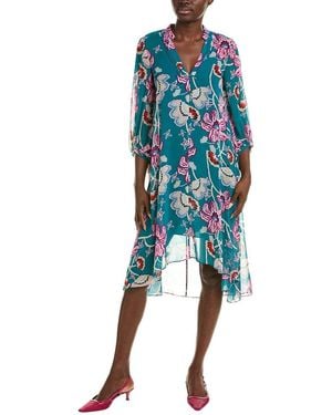 Diane von Furstenberg Ileana Midi Dress - Blue