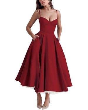 DELLI.S Midi Dress - Red