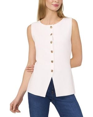 Ted Baker Button Down Sweater - White