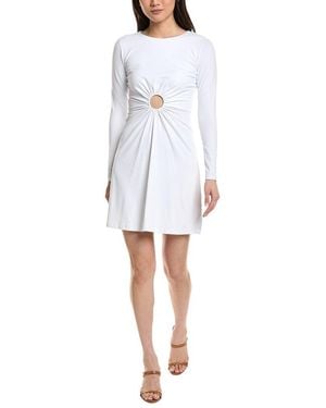 Susana Monaco Centre Circle Dress - White