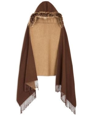 Saachi Fringe Scarf - Brown