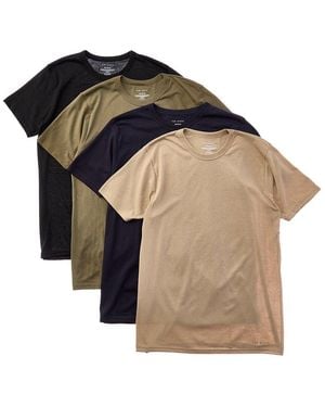 Ted Baker Set Of 4 Crewneck T-shirt - Black