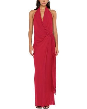 Bec & Bridge Soneva Wrap Dress - Red