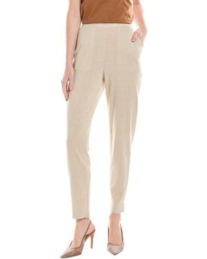 Akris Silk-Blend Trouser - Natural