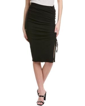 Michael Stars Lisa Marie Midi Skirt - Black