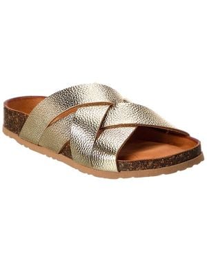 Bos. & Co. Mattie Leather Sandal - White