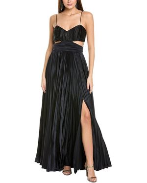AMUR Elodie Gown - Black