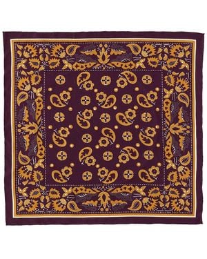 J.McLaughlin J. Mclaughlin Nikka Silk Scarf - Red