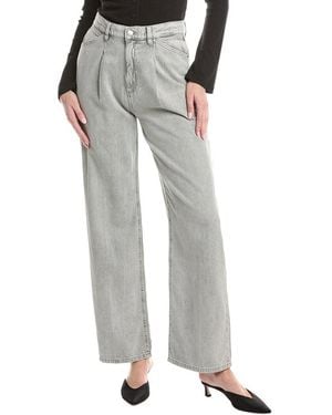 DL1961 Casie Light Storm Cloud Relaxed Wide Leg Jean - Gray