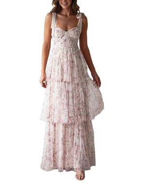 Homeyee Maxi Dress - Pink
