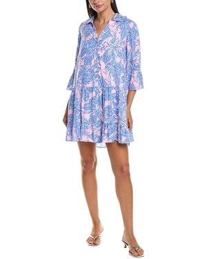 Lilly Pulitzer Diantha Collared Tunic Dress - Blue