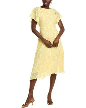 Maggy London Midi Dress - Yellow