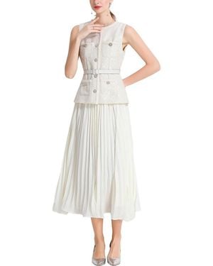 Kaimilan Midi Dress - White