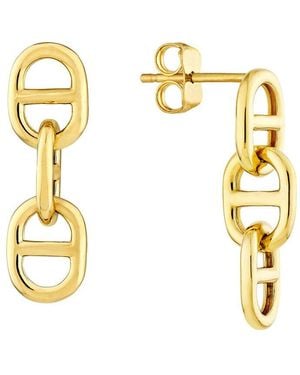 HAWLEY ST 14K Mariner Earrings - Metallic
