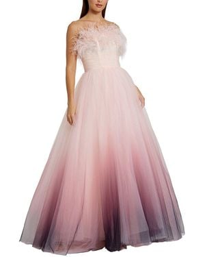 Mac Duggal Tulle Gown - Pink