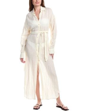 Vitamin A Playa Linen Maxi Dress - Natural