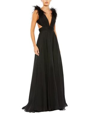 Mac Duggal A-Line Gown - Black