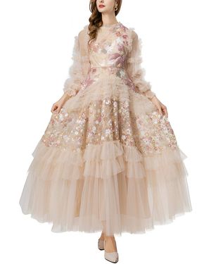 LIONELLO SALVI Maxi Dress - Natural