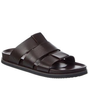 Allen Edmonds Davis Leather Sandal - Brown