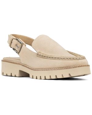 Donald J Pliner Essex02 Suede Slingback Loafer - Natural