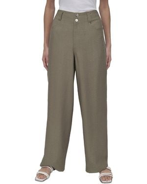 DKNY Crinkle Dressing Trouser - Grey