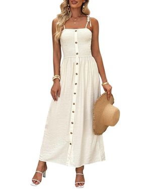 CHARLOTTE GREEN Maxi Dress - White