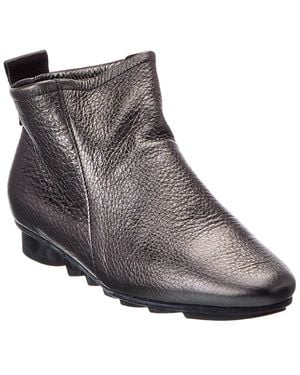 Arche Bibiki Leather Bootie - Brown