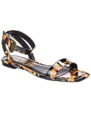 Versace Jeans Couture Couture Sandal - Metallic