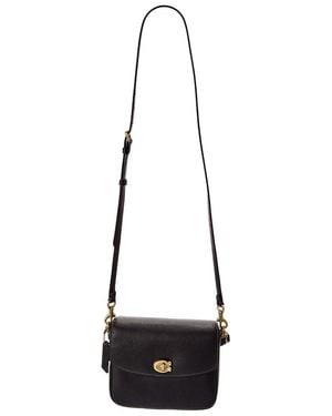 COACH Cassie Leather Crossbody - White