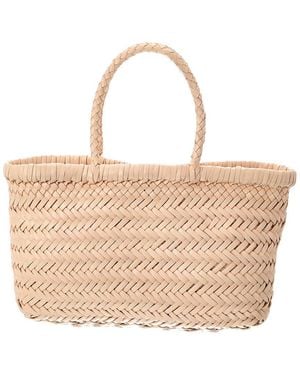Dragon Diffusion Mini Flat Gora Tote - Natural