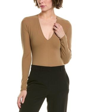 Wolford The V-Neck Bodysuit - Green