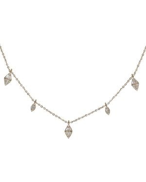 Diana M. Jewels Fine Jewellery 14k Rose Gold 0.57 Ct. Tw. Diamond Necklace - Metallic