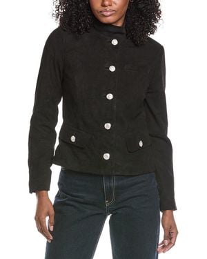 Walter Baker Lolita Suede Jacket - Black