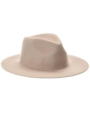 Rag & Bone City Felt Wool Hat - Natural