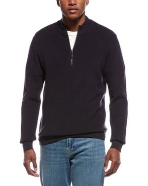 tyler boe 1/4-Zip Jumper - Blue