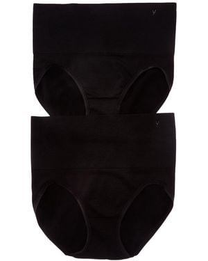 Yummie 2Pk Ultralight Seamless Shaping Brief - Black