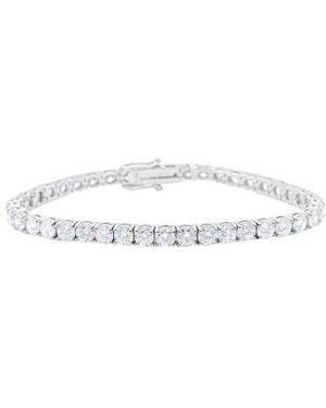 Meira T 14K 10.00 Ct. Tw. Lab-Grown Diamond Tennis Bracelet - White