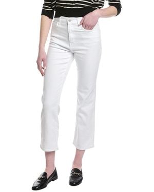 Hudson Jeans Noa High-Rise Straight Ankle Jean - White