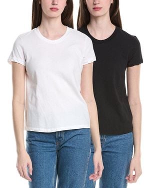 James Perse 2Pk Little Boy T-Shirt - White