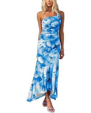 Ariele Tesoro Midi Dress - Blue